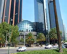 View of the city's Paseo de la Reforma