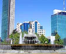 Photo taken in the Paseo Reforma district