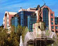 View of the city's Paseo Reforma area