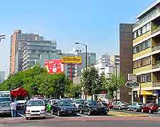 Picture of main roads in the city centre