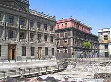Photograph of the Templo Mayor in Mexico City