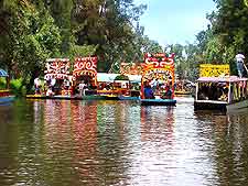 Photograph of the Parque Ecologico de Xochimilco