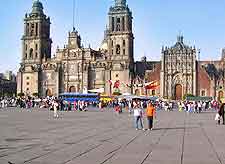 Photo taken on the Plaza de la Constitucion