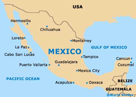 Mexico Map