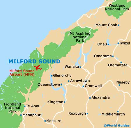 Small Milford Sound Map