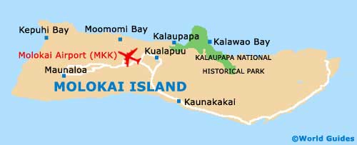 Small Molokai Map