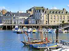 Cherbourg harbour view