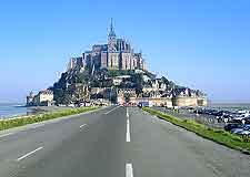 Picture of road leading to the island