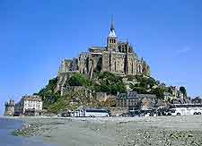 Photo of Normandy's famous Mont Saint Michel