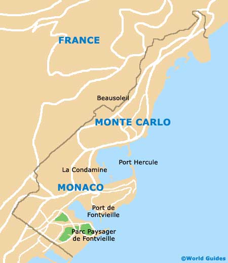 Small Monte Carlo Map