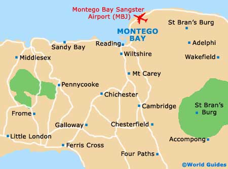 Small Montego Bay Map