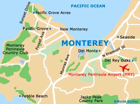 Small Monterey Map