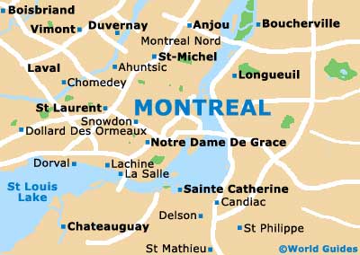 Small Montreal Map