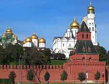 View of the Kremlin (Kreml') located on Red Square