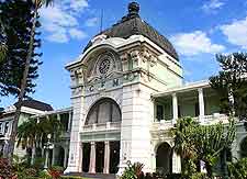 Photo of the famous Caminho dos Ferros railway station in Maputo
