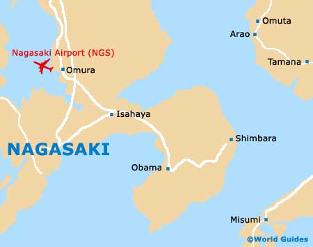Small Nagasaki Map