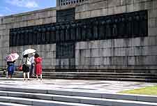 View of the Memorial to the Martyrdom of the 26 Saints of Japan