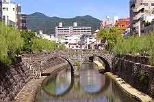 Photo of the Spectacles Bridge (Megane-bashi)