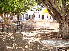 Alfresco dining at the Etosha National Park