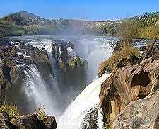 Close-up picture of the Epupa Falls