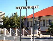 View of Robert Mugabe Avenue