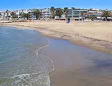 Picture of sandy beachfront at Swakopmund