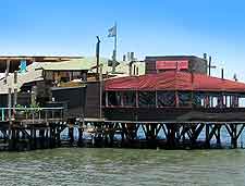 Photo of waterfront restaurant at Walvis Bay