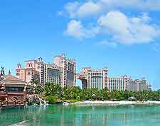 Photo showing the famous Atlantis Resort, on neighbouring Paradise Island