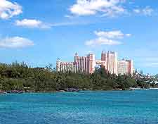 Distant view of Atlantis, Paradise Island