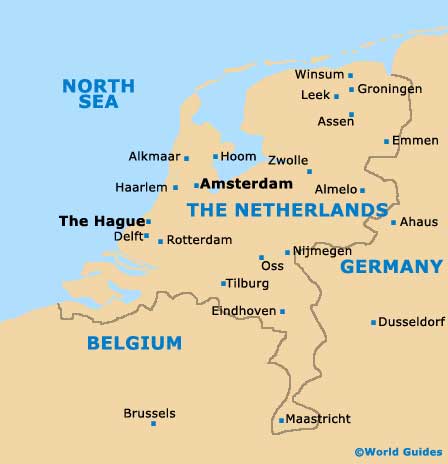 Netherlands Map