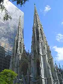 Photograph of New York's St. Patrick's Cathedral