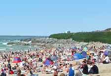 Fistral beach at Newquay