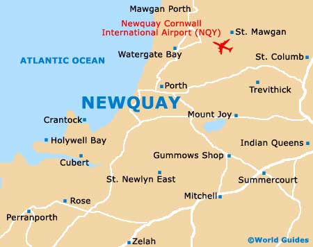 Small Newquay Map
