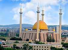 Picture of National Mosque located in Abuja, capital of Nigeria