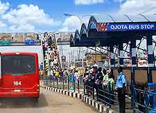 Picture of local bus transport in Lagos