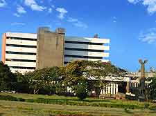 Photo of contemporary architecture at the Obafemi Awolowo University