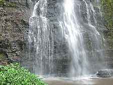 Seasonal picture of the Owu Falls, Owa-Kajola, Nigeria, West Africa