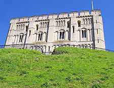 Close-up picture of the Castle Museum and Art Gallery