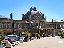 Photo of city railway station
