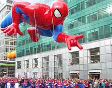 Photo of the famous Macy's Thanksgiving Day Parade