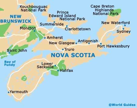 Nova Scotia Map