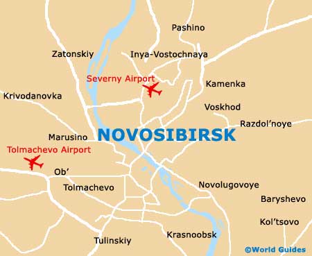 Small Novosibirsk Map