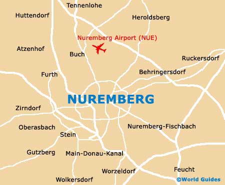 Small Nuremberg Map