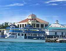 Image of the Hard Rock Cafe on Main Street, next to the Hermosa Cove Villa Resort