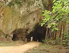 Image showing the entrance to the Green Grotto Caves attraction, nearby Ocho Rios