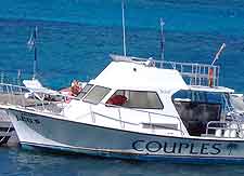 Picture of cruise boat heading off for a session of scuba diving