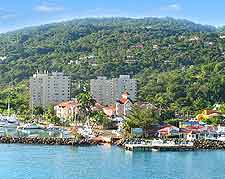 Ocho Rios coastal view