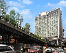 Photo of the re-imagined High Line of New York