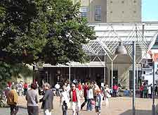 Photo of shoppers in the city centre