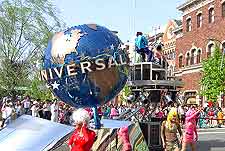 Picture of crowds at Universal Studios
